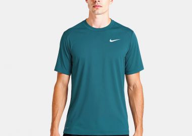 NIKE SWIM HYDROGUARD ESSENTIAL DRI-FIT UV TOP T-SHIRT ΠΡΑΣΙΝΟ - NIKE - 