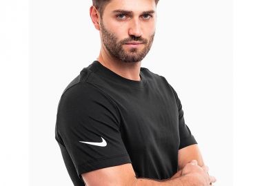 Nike Team Club 20 Αθλητικό Ανδρικό T-shirt Μαύρο Μονόχρωμο CZ0881-010 - Nike - 
