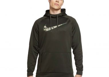 NIKE THERMA CAMO TRAINING HOODIE ΠΡΑΣΙΝΟ - NIKE - 
