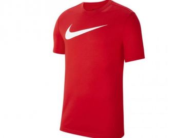 Nike Training Park 20 Αθλητικό Ανδρικό T-shirt Dri-Fit Κόκκινο με Λογότυπο CW6936-657 - Nike - 