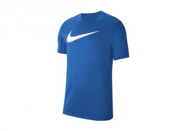 Nike Training Park 20 Αθλητικό Ανδρικό T-shirt Dri-Fit Μπλε με Λογότυπο CW6936-463 - Nike - 