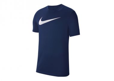 Nike Training Park 20 Αθλητικό Ανδρικό T-shirt Dri-Fit Navy Μπλε με Λογότυπο CW6936-451 - Nike - 