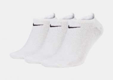 NIKE UNISEX CUSHIONED NO-SHOW 3PAIR-VALUE SHOCKS ΑΣΠΡΟ - NIKE - 