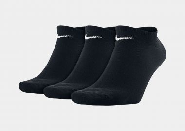 NIKE UNISEX CUSHIONED NO-SHOW 3PAIR-VALUE SOCKS ΜΑΥΡΟ - NIKE - 