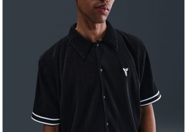 Nike What The Kobe Pleated SS Top Black IB0020010 MBS - Nike - 