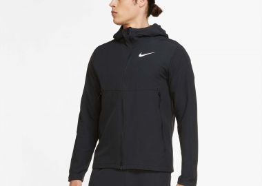 NIKE WINTERIZED WOVEN TRAINING JACKET ΜΑΥΡΟ - NIKE - 