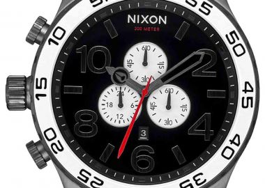 NIXON 51-30 Chrono - A083-5001-00 , Grey case with Stainless Steel Bracelet - Nixon - 