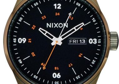 NIXON Sentry SS - A356-5110-00 Khaki case with Stainless Steel Bracelet - Nixon - 
