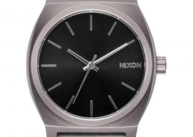 NIXON Time Teller - A045-5084-00, Grey case with Stainless Steel Bracelet - Nixon - 