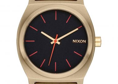 NIXON Time Teller - A045-5164-00, Gold case with Stainless Steel Bracelet - Nixon - 