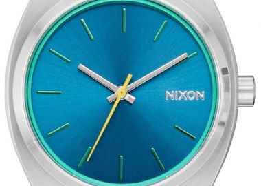 NIXON Time Teller - A045-5302-00 Silver case with Stainless Steel Bracelet - Nixon - 
