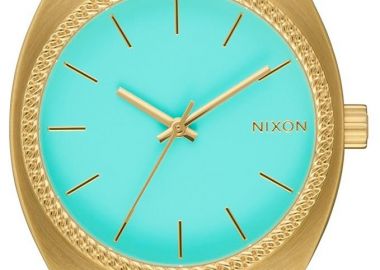 NIXON Time Teller - A045-5345-00, Gold case with Stainless Steel Bracelet - Nixon - 