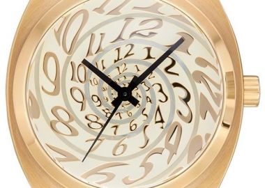 NIXON Time Teller - A045-5359-00, Gold case with Stainless Steel Bracelet - Nixon - 