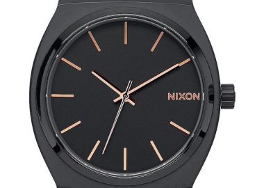 NIXON Time Teller - A045-957-00 , Black case with Stainless Steel Bracelet - Nixon - 