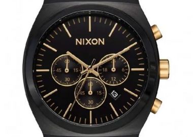 NIXON Time Teller Chronograph - A972-5326-00 Black case with Stainless Steel Bracelet - Nixon - 