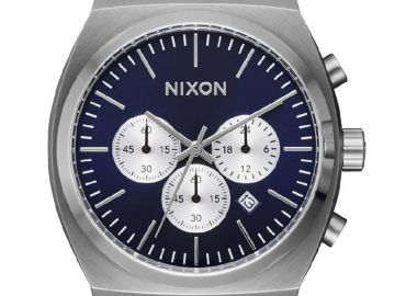 NIXON Time Teller Chronograph - A972-5327-00 Silver case with Stainless Steel Bracelet - Nixon - 