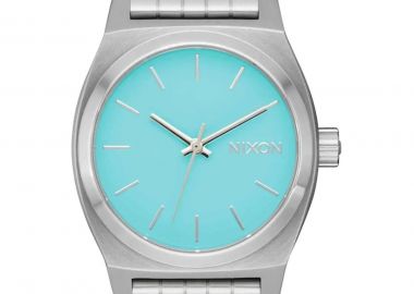 NIXON Time Teller Medium - A1130-2084-00 , Silver case with Stainless Steel Bracelet - Nixon - 