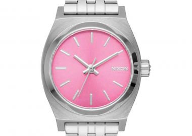 NIXON Time Teller Small - A399-2719-00 , Silver case with Stainless Steel Bracelet - Nixon - 
