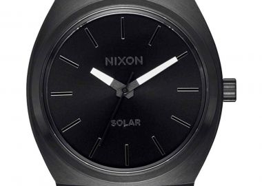NIXON Time Teller Solar - A1369-756-00 Black case with Stainless Steel Bracelet - Nixon - 
