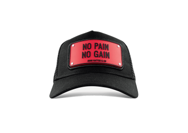 No Pain No Gain jockey καπέλο με rubber patch - John Hatter & Co - JOHN HATTER & CO - 