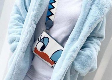 NOELLE BABY BLUE FUR - fashionroom - 