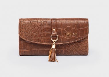 NOLAH ΓΥΝΑΙΚΕΙΑ ΤΣΑΝΤΑ CROCOLOVE BROWN - NOLAH - 