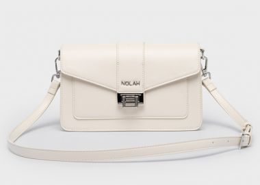 NOLAH ΓΥΝΑΙΚΕΙΑ ΤΣΑΝΤΑ DANNY OFFWHITE - SILVER - NOLAH - 