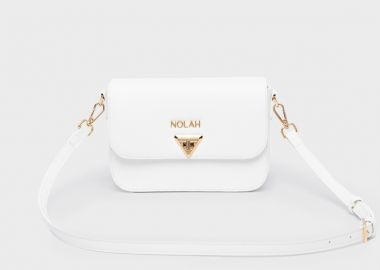 NOLAH ΓΥΝΑΙΚΕΙΑ ΤΣΑΝΤΑ FIONA WHITE LIGHT GOLD - NOLAH - 