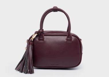 NOLAH ΓΥΝΑΙΚΕΙΑ ΤΣΑΝΤΑ LAURA BURGUNDY GOLD - NOLAH - 