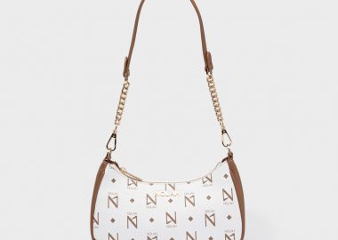 NOLAH ΓΥΝΑΙΚΕΙΑ ΤΣΑΝΤΑ MONA WHITE-BROWN - NOLAH - 
