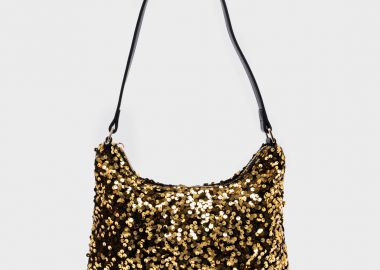 NOLAH ΓΥΝΑΙΚΕΙΑ ΤΣΑΝΤΑ ΩΜΟΥ AURELIA BLACK GOLD - NOLAH - 