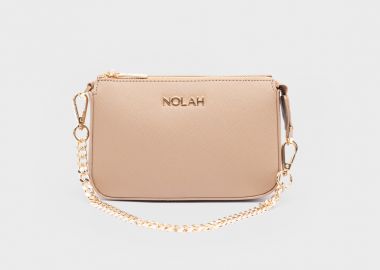 NOLAH ΓΥΝΑΙΚΕΙA TΣΑΝΤΑ ΩΜΟΥ ZOZEPHINE BEIGE - NOLAH - 