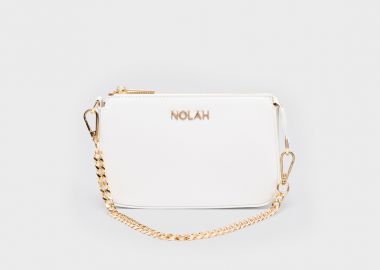 NOLAH ΓΥΝΑΙΚΕΙΑ ΤΣΑΝΤΑ ΩΜΟΥ ZOZEPHINE WHITE - NOLAH - 