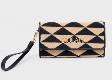 NOLAH ΓΥΝΑΙΚΕΙΟ ΠΟΡΤΟΦΟΛΙ ROMVOUS BEIGE-BLACK - NOLAH - 