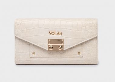 NOLAH ΓΥΝΑΙΚΕΙΟ ΠΟΡΤΟΦΟΛΙ RON OFFWHITE - NOLAH - 