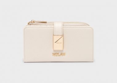 NOLAH ΓΥΝΑΙΚΕΙΟ ΠΟΡΤΟΦΟΛΙ SAVVINA IVORY - NOLAH - 