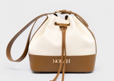 NOLAH ΤΣΑΝΤΑ ΩΜΟΥ FELICITY CREAM BROWN - NOLAH - 