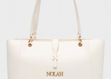 NOLAH ΤΣΑΝΤΑ ΩΜΟΥ STELLA IVORY LIGHT GOLD - NOLAH - 