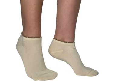 ΝΟΝΟΧΡΩΜΗ ΓΥΝΑΙΚΕΙΑ ΚΟΦΤΗ BAMBOO ΚΑΛΤΣΑ INIZIO ΜΕ ΦΛΟΡΑΛ ΣΧΕΔΙΟ 3832 ΜΠΕΖ - INIZIO - 