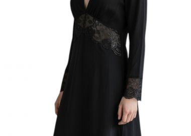 Νυχτικό Hanro Μακρυμάνικο Empire 076843-199 Γυναικείο - Hanro - 