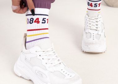NUMBERS BASKET SOCKS - sense-shop - 