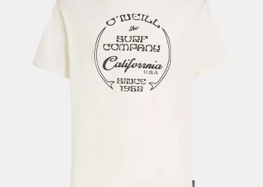 O'NEILL BEACH FRONT PRINT T-SHIRT ΑΣΠΡΟ - O'NEILL - 