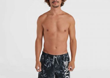 O'NEILL MIX & MATCH CALI FLORAL 16'' SWIM SHORTS ΜΑΥΡΟ - O'NEILL - 