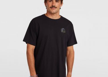 O'NEILL O'RIGINALS 70'S GRAPHIC T-SHIRT ΜΑΥΡΟ - O'NEILL - 