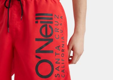 O'NEILL ORIGINAL CALI SWIM SHORTS ΚΟΚΚΙΝΟ - O'NEILL - 