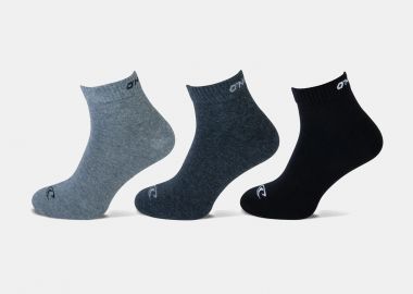 O'NEILL QUARTER SOCKS 3-PACK ΓΚΡΙ - O'NEILL - 