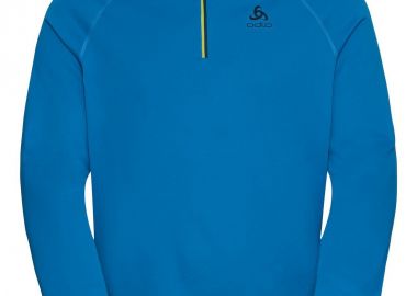 Odlo Besso 542472-20865 Ανδρική Ισοθερμική Μακρυμάνικη Μπλούζα Μπλε - Odlo - 