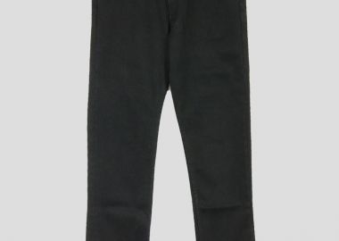 OFF-WHITE Ανδρικό Μαύρο Diag Pkt Slim Straight Jeans - OFF-WHITE - 