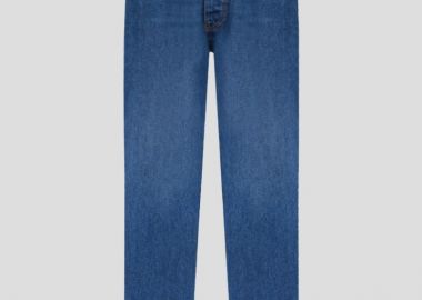 OFF-WHITE Ανδρικό Μπλε Arr Tab Zip Det Skate Jeans In Blue - OFF-WHITE - 