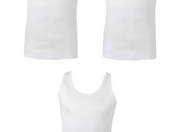 Οικονομική Συσκευασία 3 τεμ Ανδρικό Φανελάκι Τιράντα Λευκό Λευκό - Rex - 